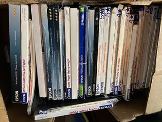 8.5” x 11” Epson Photo Paper (Approximately 1,500 Pieces)