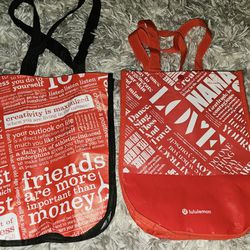 Lululemon Small Reusable Bag. $5 Each for Sale in Oak Lawn, IL