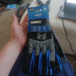 HART IMPACT GLOVES, MEDIUM