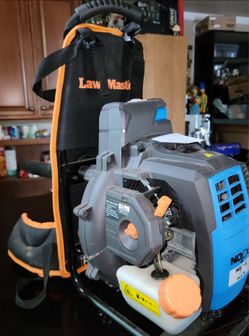 LawnMaster NPTBL 31AB No-Pull Backpack Blower