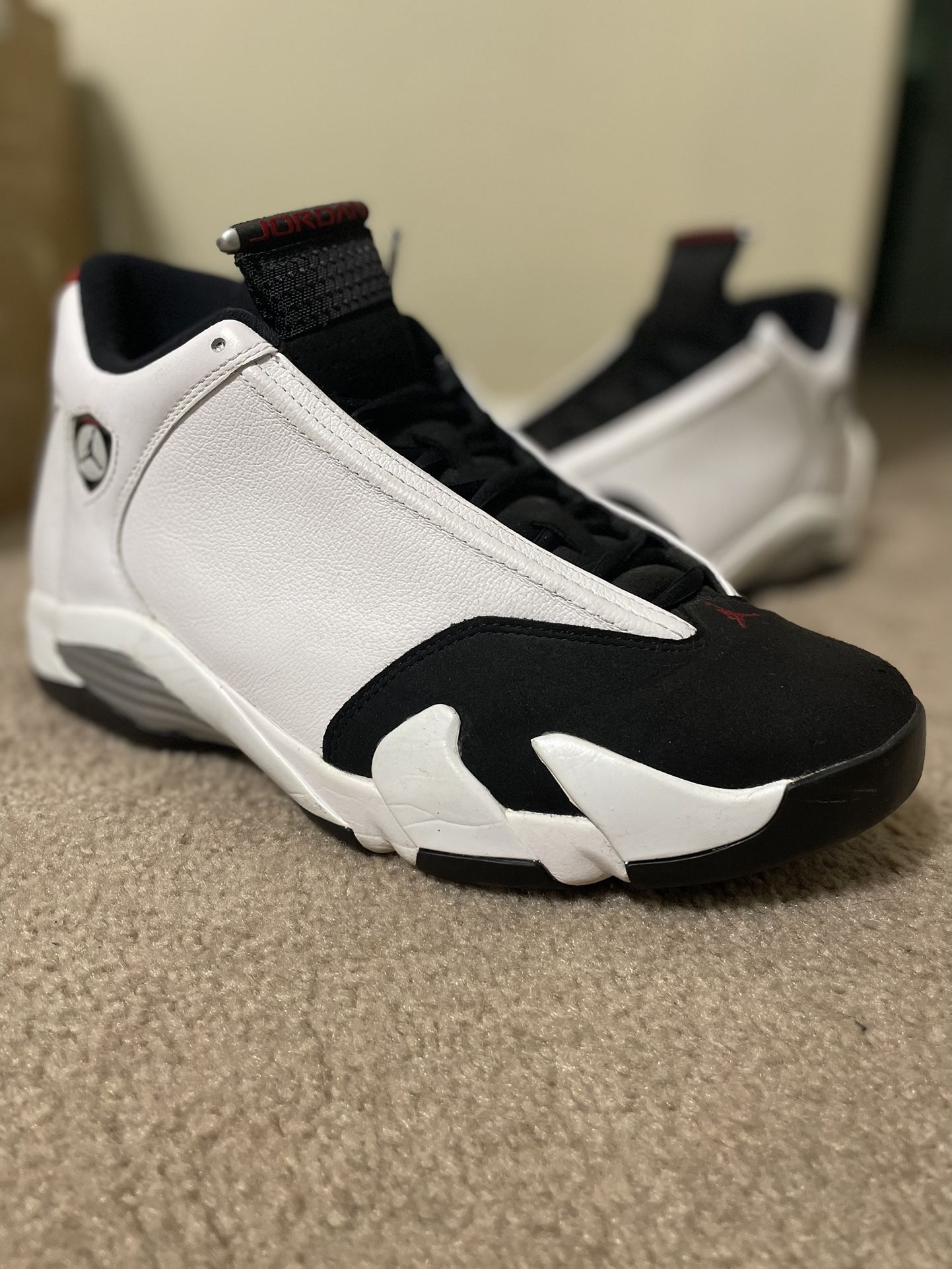 Jordan 14 Retro Black Toe (2014)