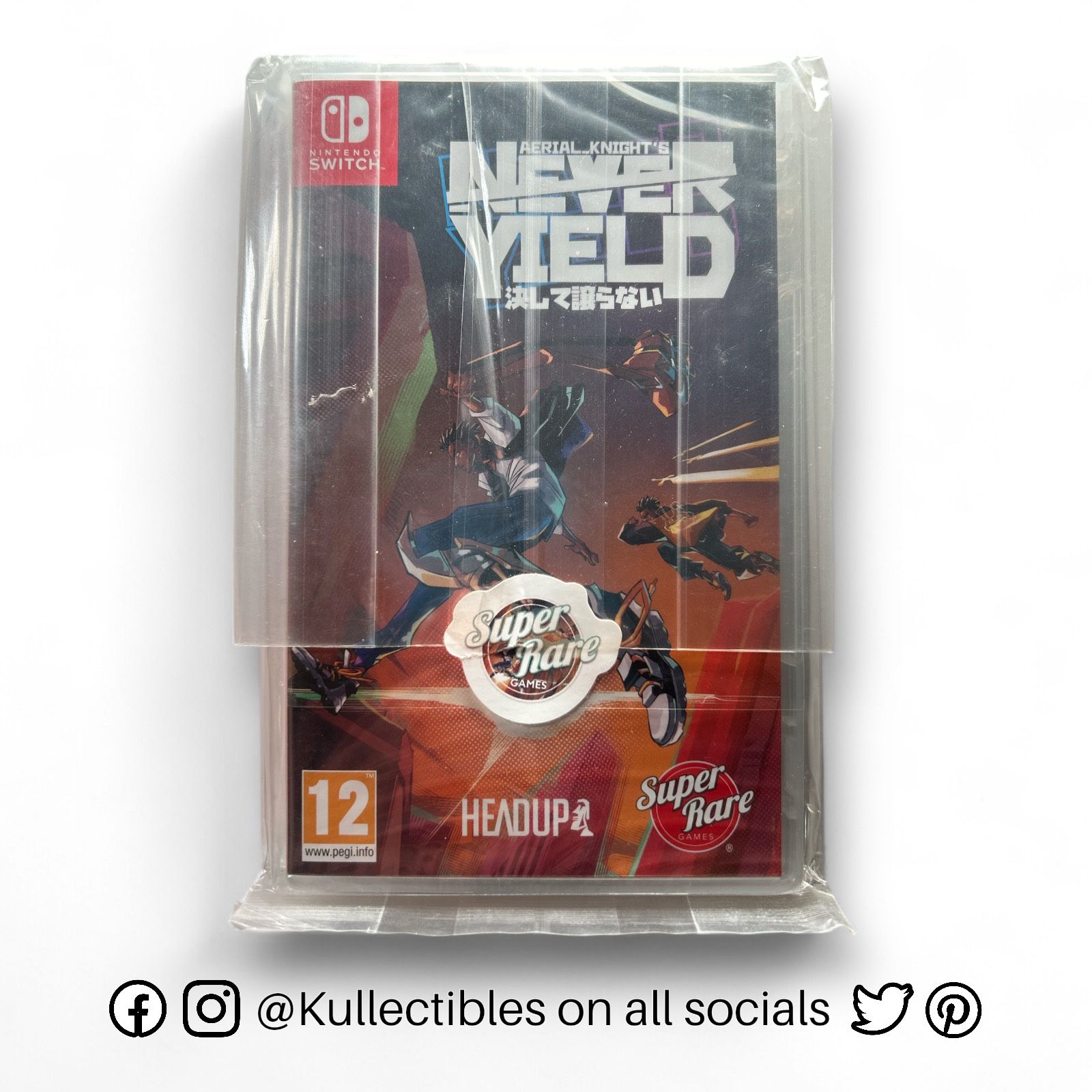 Aerial Knight's Never Yield | Nintendo Switch | SRG #72 | Free Shipping | Sealed