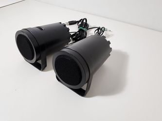 Altec Lansing BXR1220 Speaker System for PC or Laptop with Volume Control, USB-Powered, 1 Pair, Black