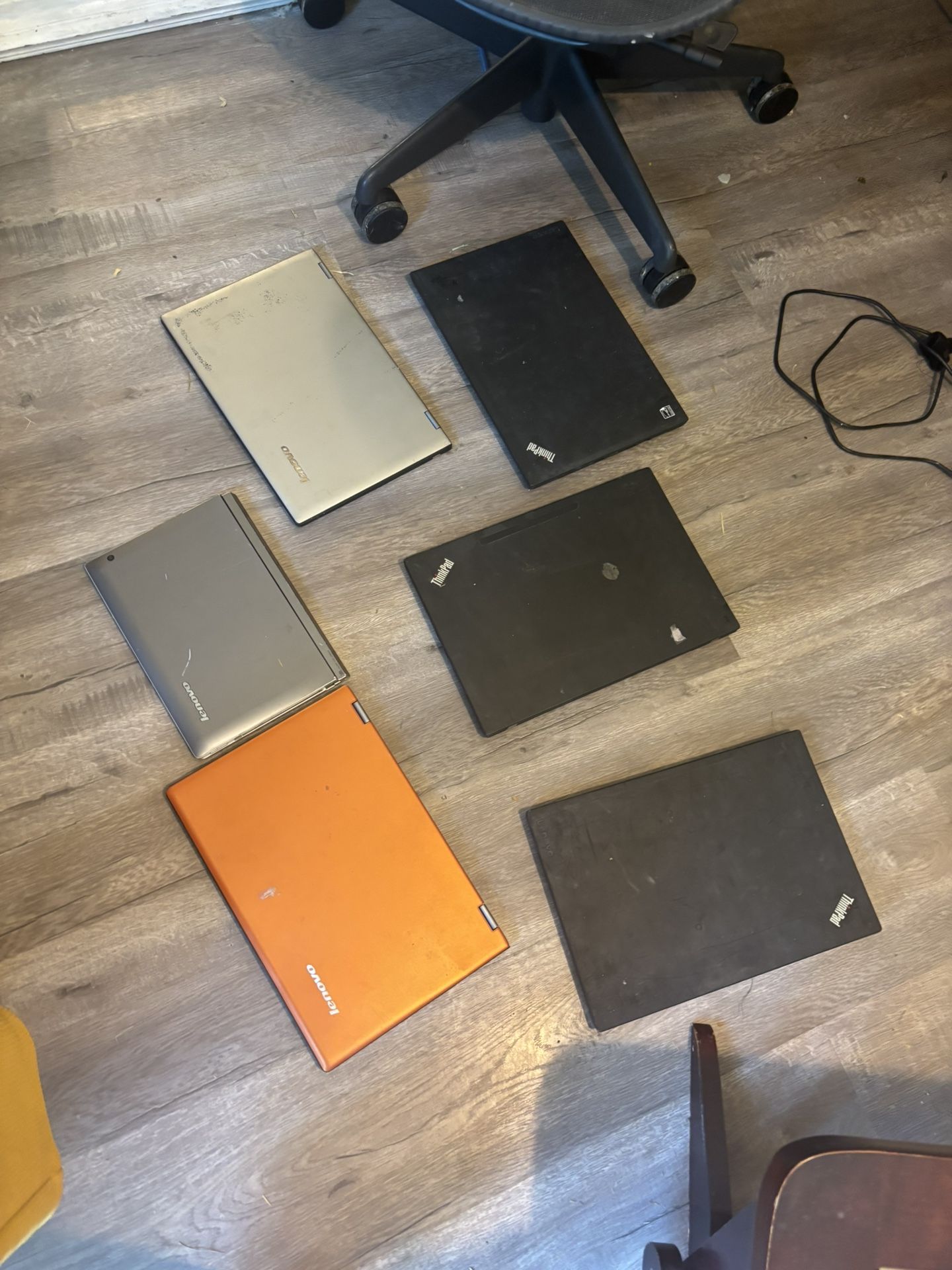 Lot Of Lenovo Laptops For Parts 