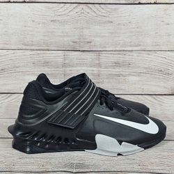 Nike Savaleos Men's Black White Olympic Weightlifting Shoes CV5708-010 Size 7