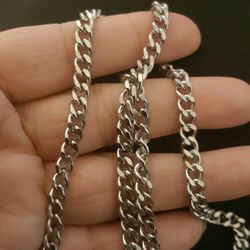 Men's fashion stainless steel Chain Necklace 24 In 
