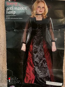 Vampire Halloween costume