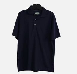 Navy Blue Men's Polo Shirt navy blue