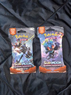 Pokemon Burning Shadows Sleeved Packs