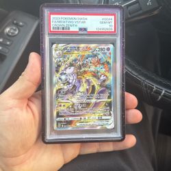 Mewtwo Vstar Psa 10 Crown Zenith