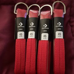 Converse 45” Shoelaces (Red)