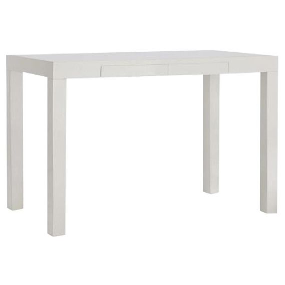 West Elm Parsons Desk (White w/ 2 Drawers)