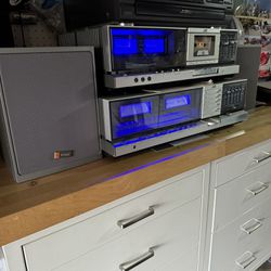 Vintage JVC Stereo System 