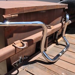 Burly Brand 13 In Pullback Motorcycle Handlebars 