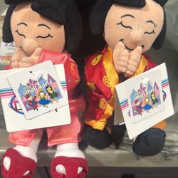 Two Disney store Japanese It’s A Small World Dolls