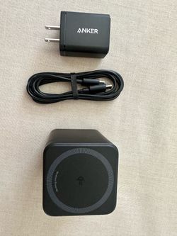 Anker MagGo Wireless Charging Station (3-in-1 Cube) with Qi2, Never Used - Model A25M5