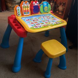 Learning Activity Table W/ Chair Price 12$ Pick Up. E.  Side.  Tacoma 