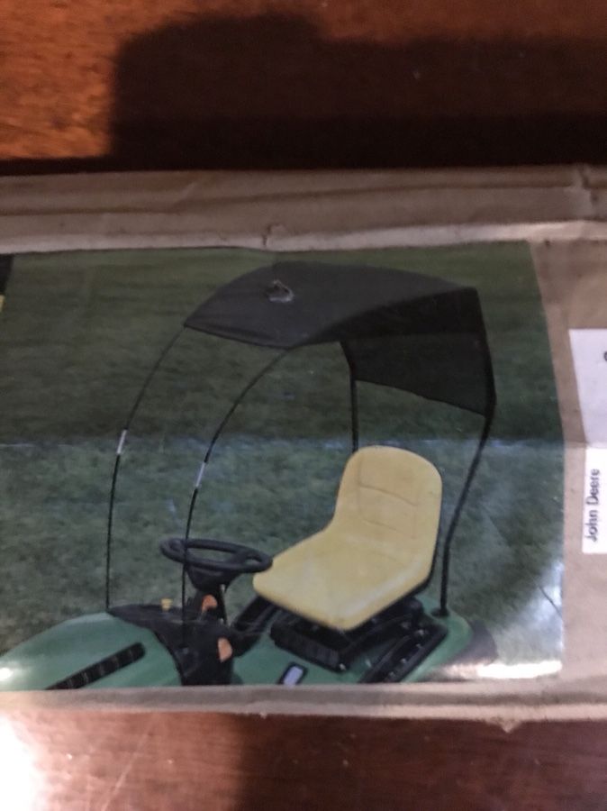 NEW IN BOX JOHN DEERE TRACTOR CANOPY