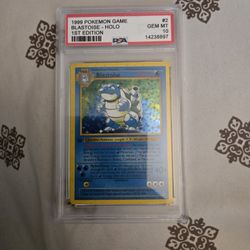 Blastoise 1999 Pokémon 1st Edition 