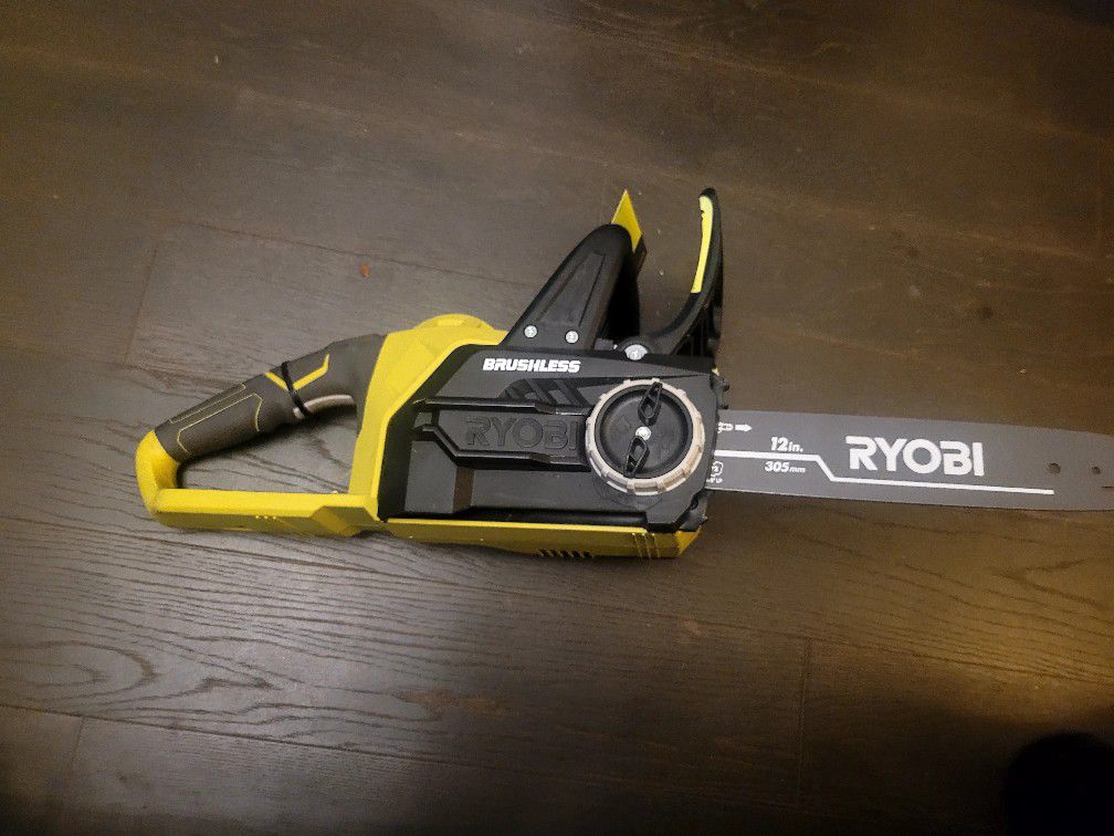 Ryobi 18v  12in chain saw (tool only) 