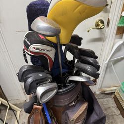 Full Set Of Golf Clubs