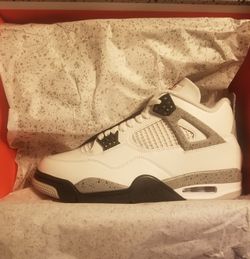 Jordan 4 "White Cement"