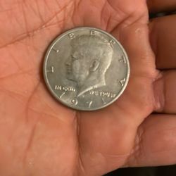 1971 Half Dollar And 