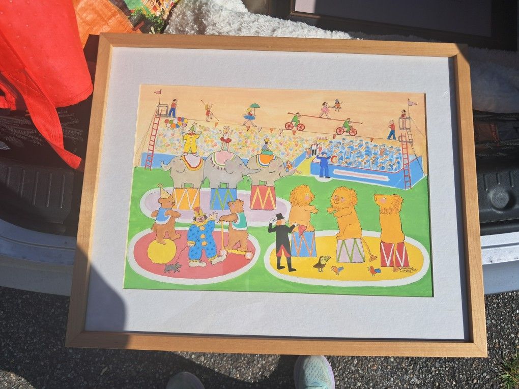Original Nancy Gloh Watercolor