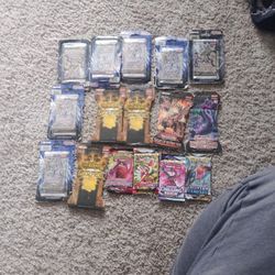 Pokemon And Yu-Gi-Oh Packs!!