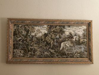 Framed Tapestry Woven 