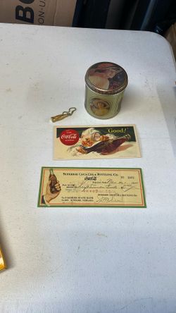 Coca Cola Collectors Items, 4 Pieces