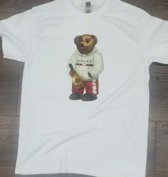 American Bear With Gucci Shirt Tshirt