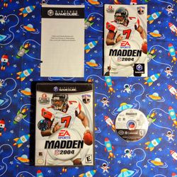 EA Sports Madden 2004 Nintendo GameCube GC COMPLETE CIB