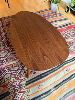 MCM Walnut Color Coffee Table