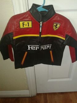 Ferrari leather jacket