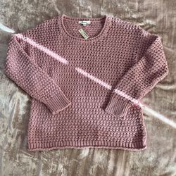 $80 Madewell open-stitch austen pullover sweater