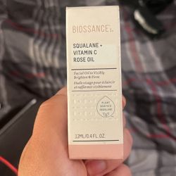 Biossance Squalane & Vitamin C Rose Oil