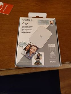 Canon ivy mini photo printer