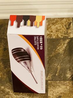 Electric decanter pumps new