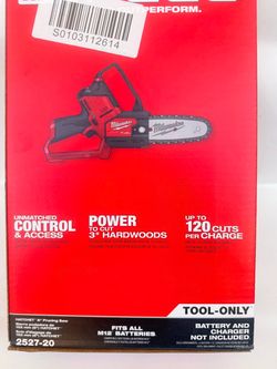 Milwaukee m12 fuel Hatchet chainsaw tool only