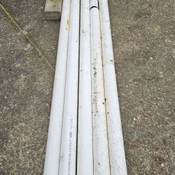 3" White PVC pipe