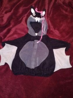 Bat hoodie baby costume