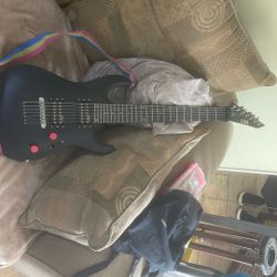 Ltd 7 String Works Perfect Has Small Nick In Body 
