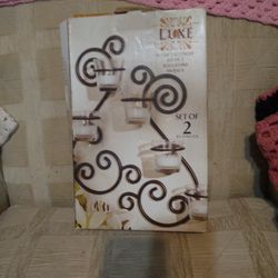 Set Of New Canlde Holders.