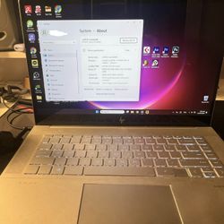 HP Envy 15 I7-10750H 16GB RAM GTX