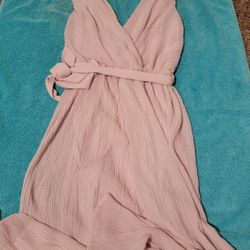 Express , Woman ,pink Jumpsuit 