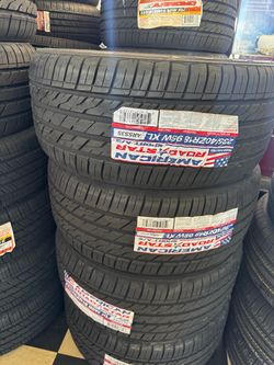 ✅📲235/40/18 vendo set de llantas nuevas América