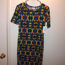 New LulaRoe Dress Size X Small Can Fit A Medium Tags Still Attached