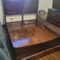 A Nice  California King Size Bed Frame 