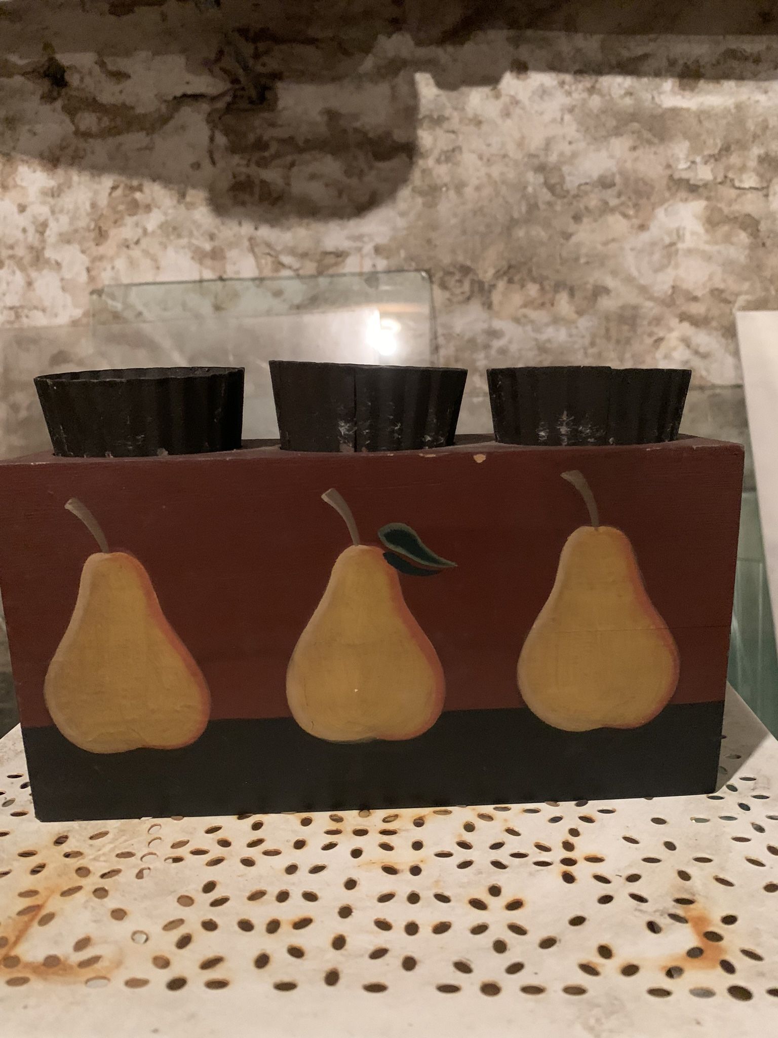 Pear Candle Holder